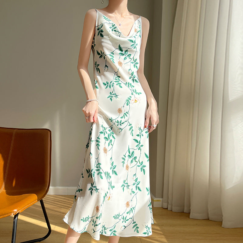Satin Floral Breeze