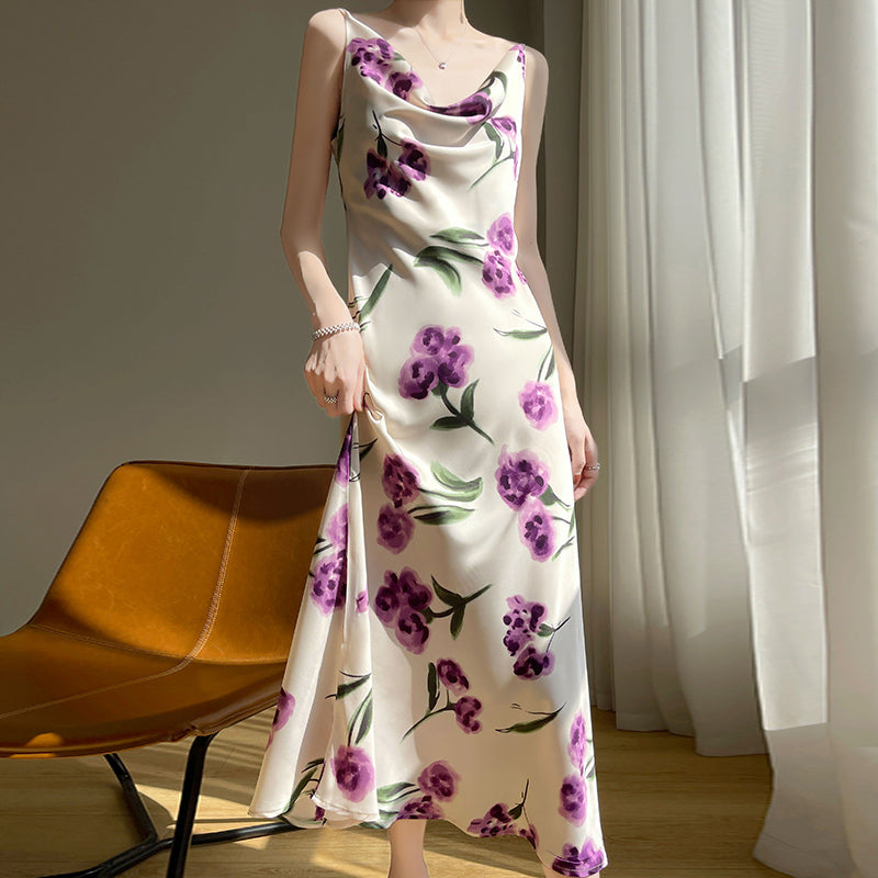 Satin Floral Breeze