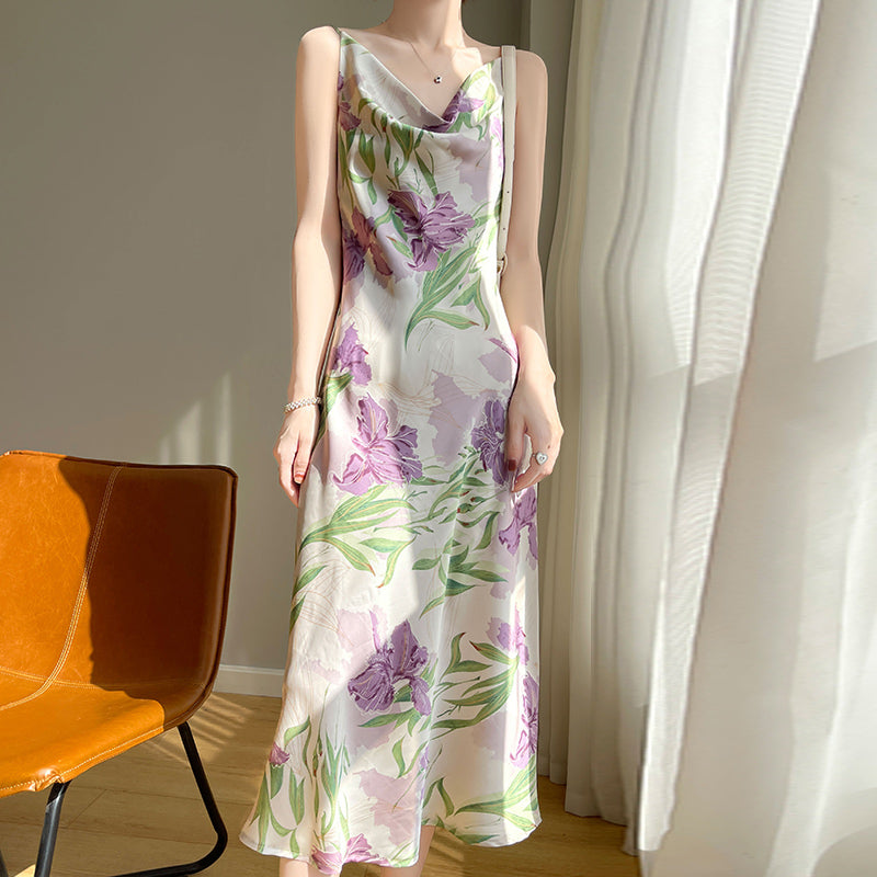 Satin Floral Breeze