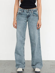 Baggy Mom Jeans for Women | Low Waist 1