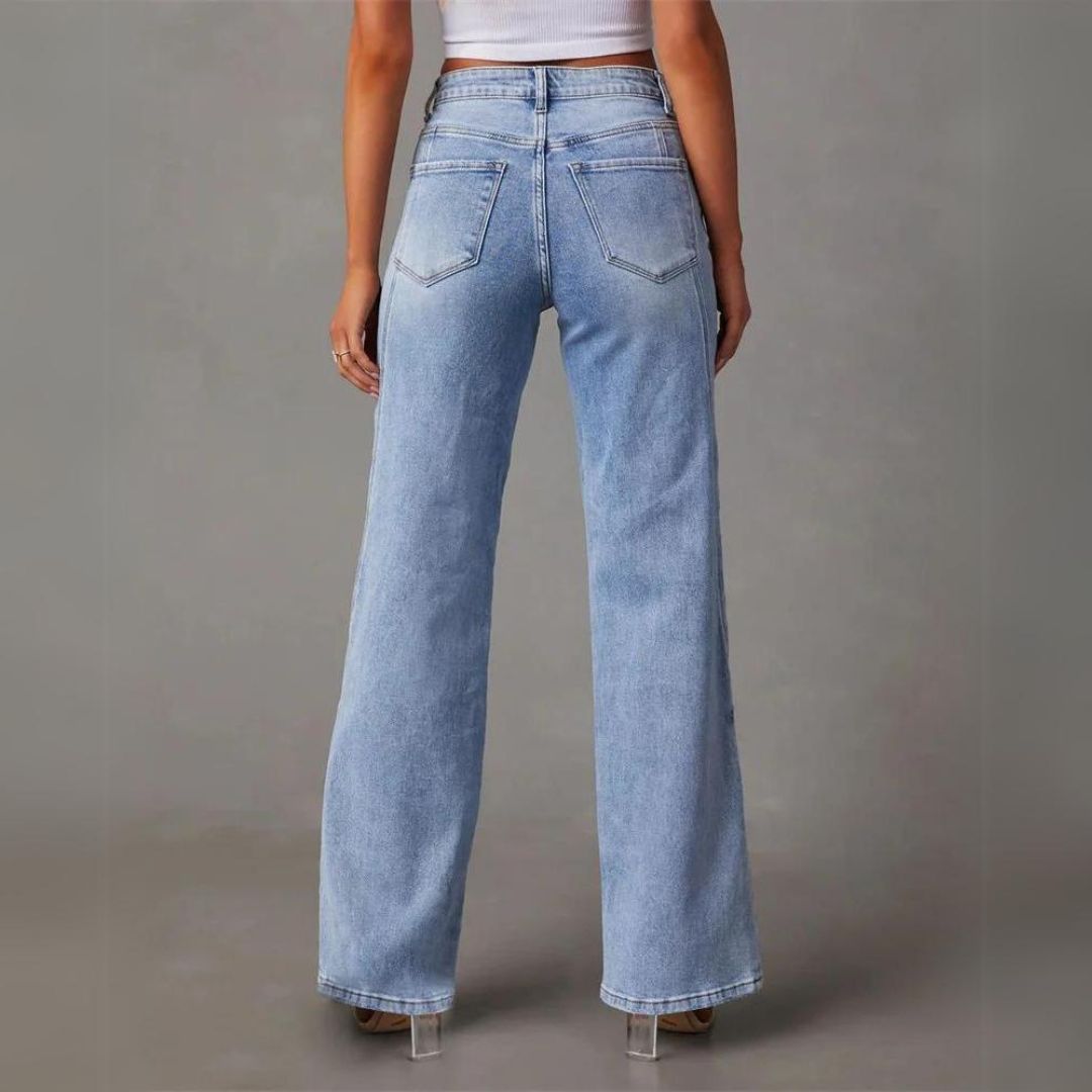 Classic casual trousers for women | Straight leg 2