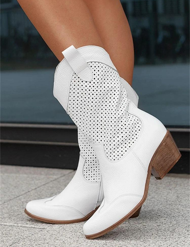 Classic cowboy boots for women | Breathable 0