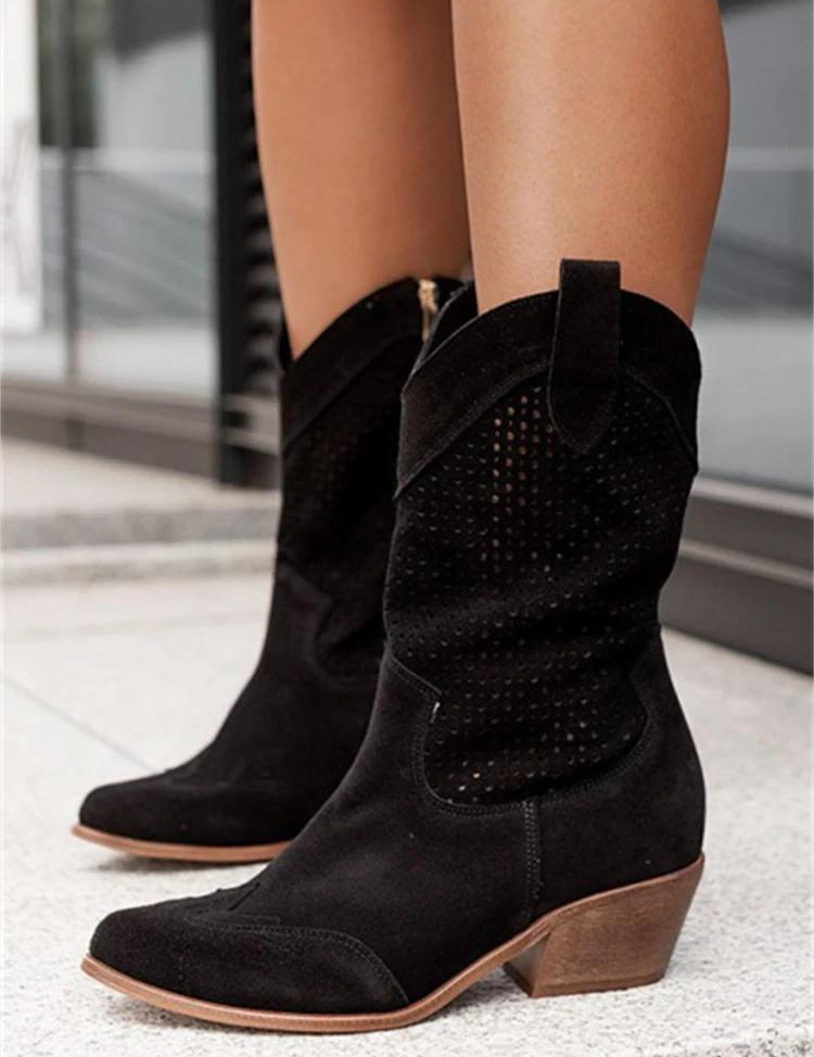 Classic cowboy boots for women | Breathable 2