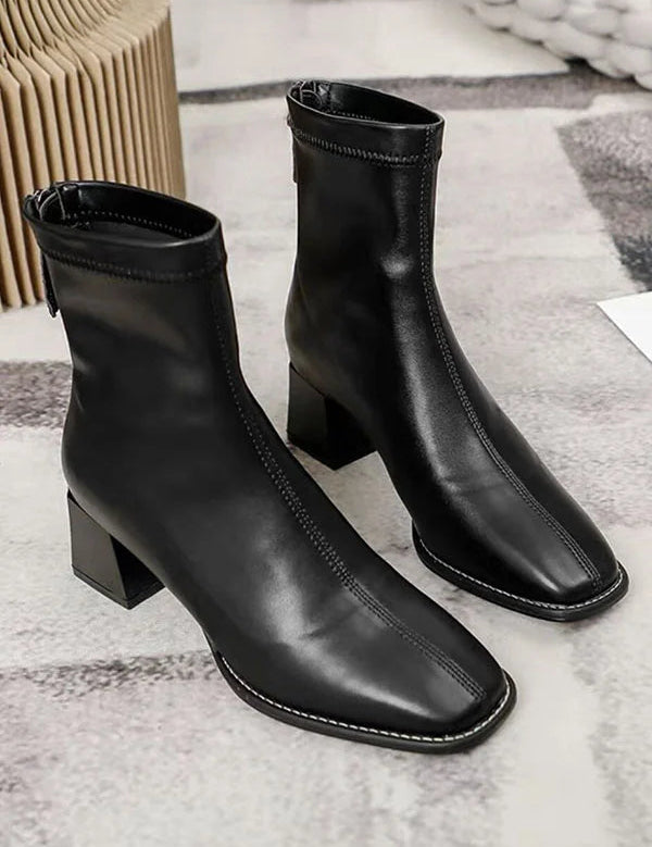 Classic women's shoes | With zipper 0