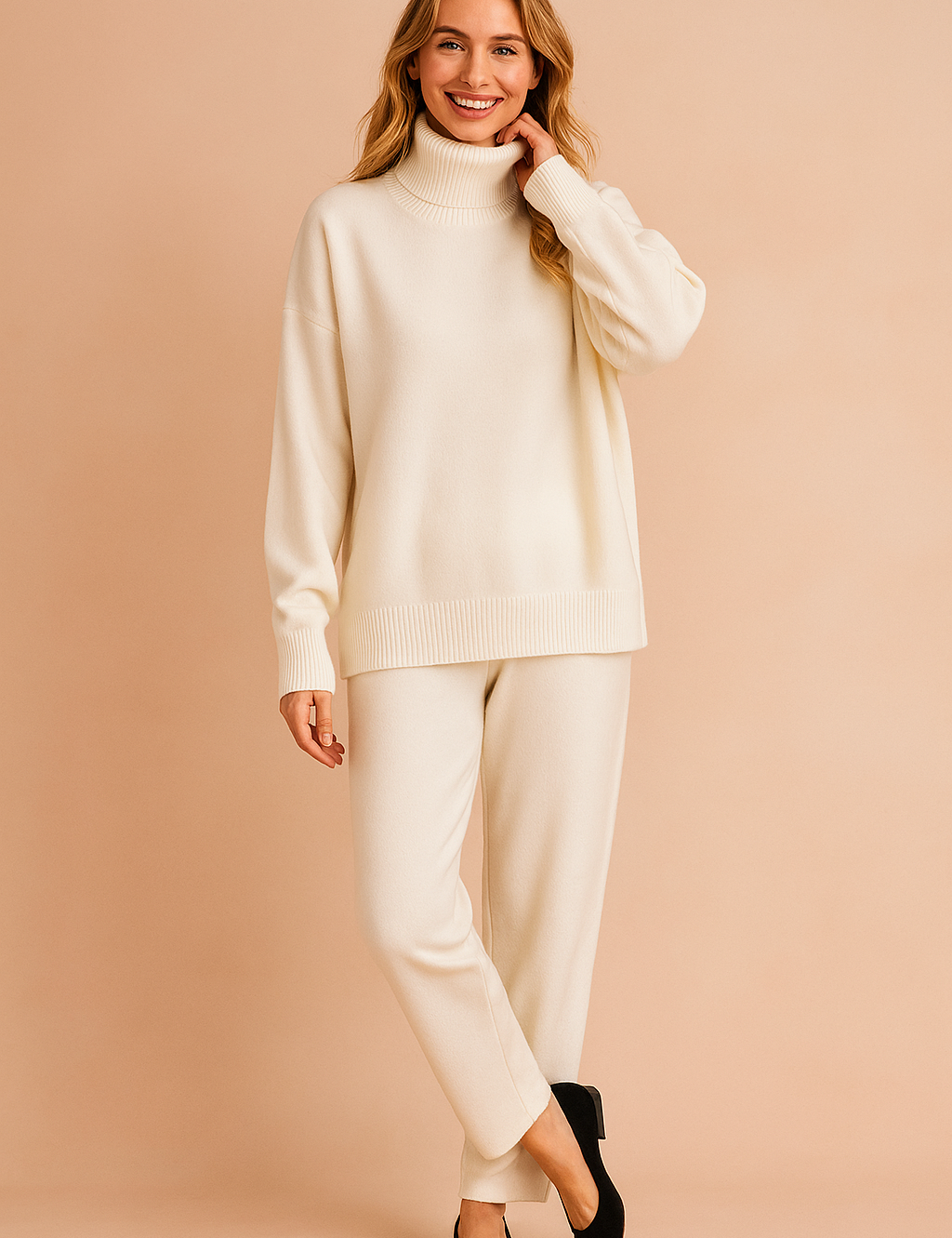 Eliza | Classic turtleneck sweater in a loose fit 10