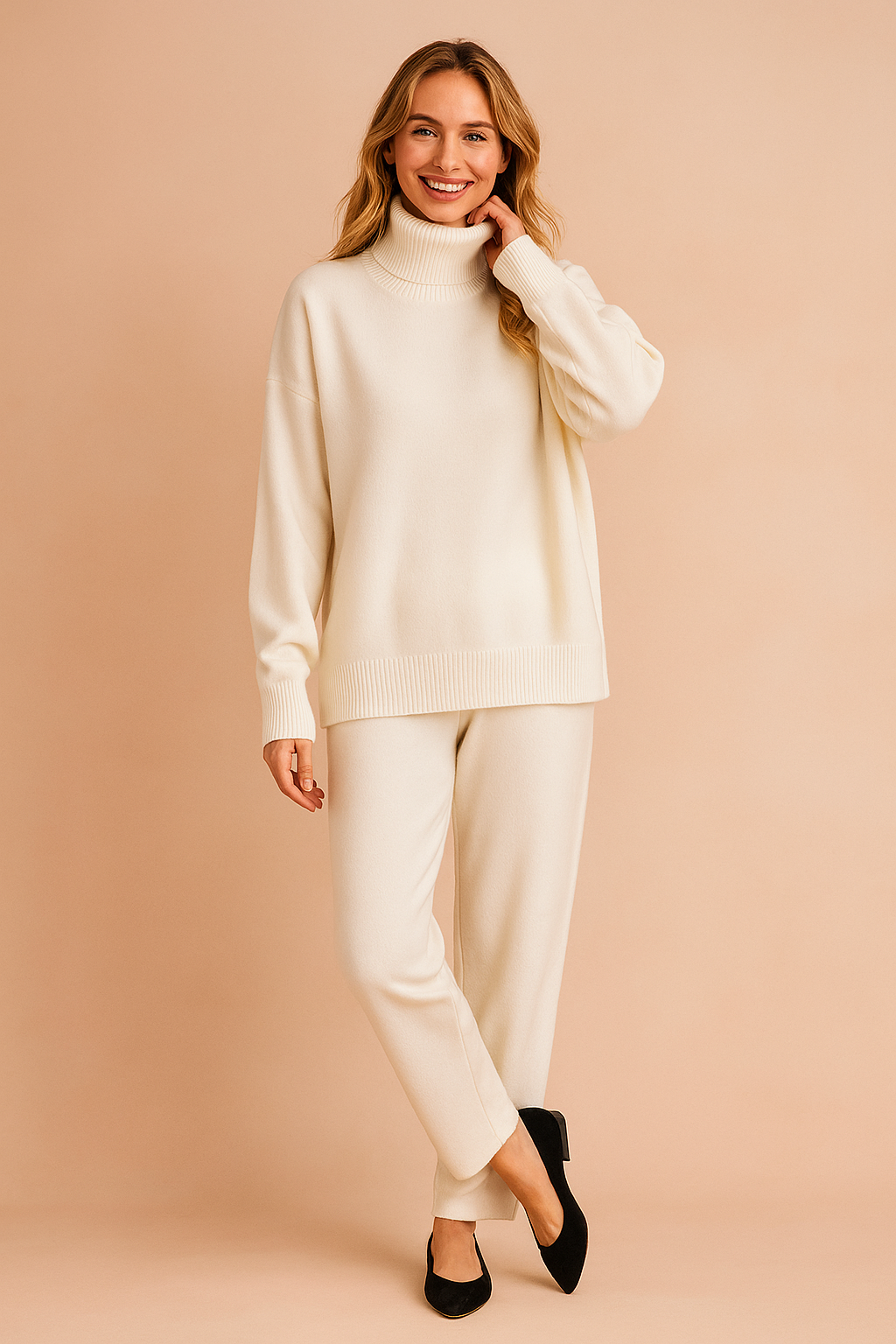 Eliza | Classic turtleneck sweater in a loose fit 10