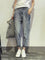 Grey Cropped Jeans for Women | Washed 0