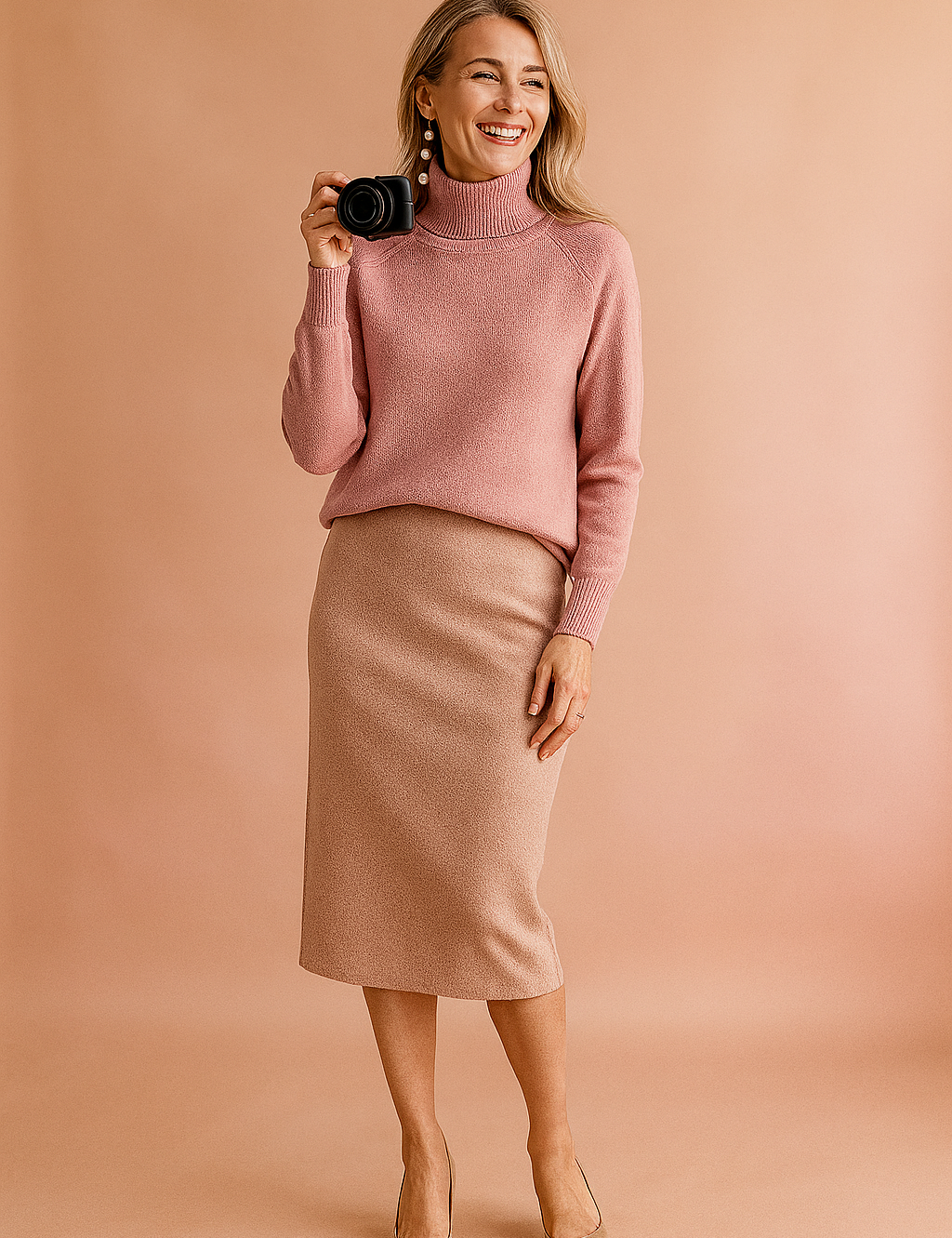 Karolina | Smooth turtleneck sweater in a classic cut 3