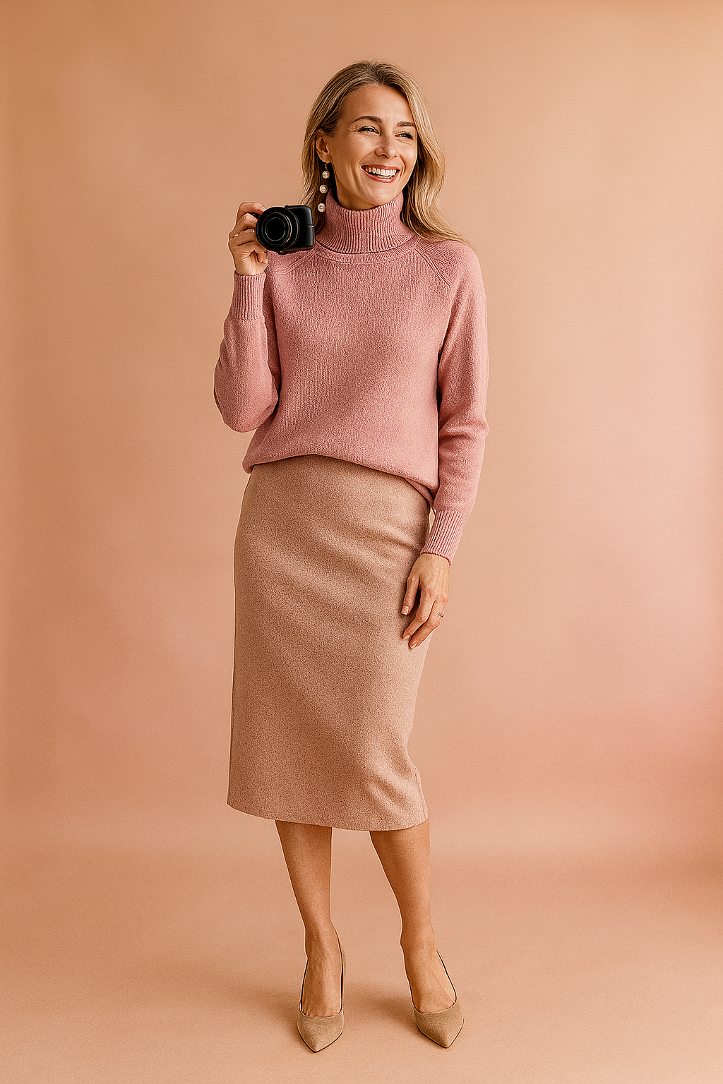 Karolina | Smooth turtleneck sweater in a classic cut 3