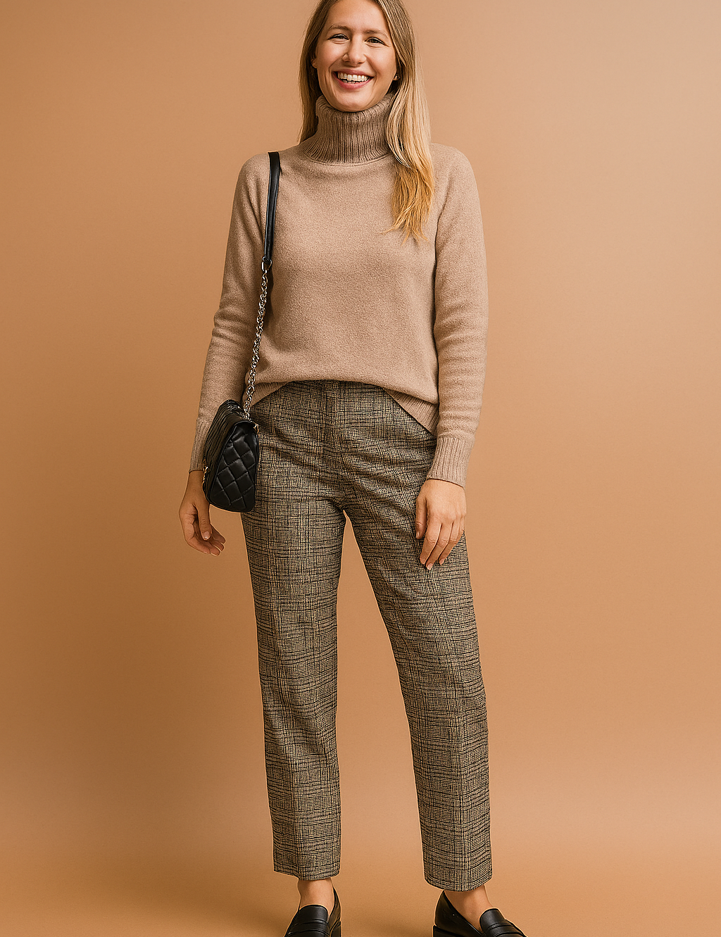Karolina | Smooth turtleneck sweater in a classic cut 6