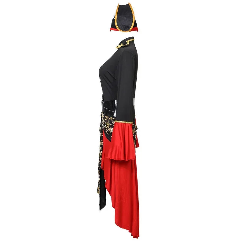 Pirate Captain with Hat and Sword Halloween Costume Dress | Midi 2