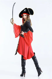 Pirate Captain with Hat and Sword Halloween Costume Dress | Midi 3