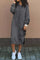 Women's Long Hoodie Dress | Long Sleeve 5