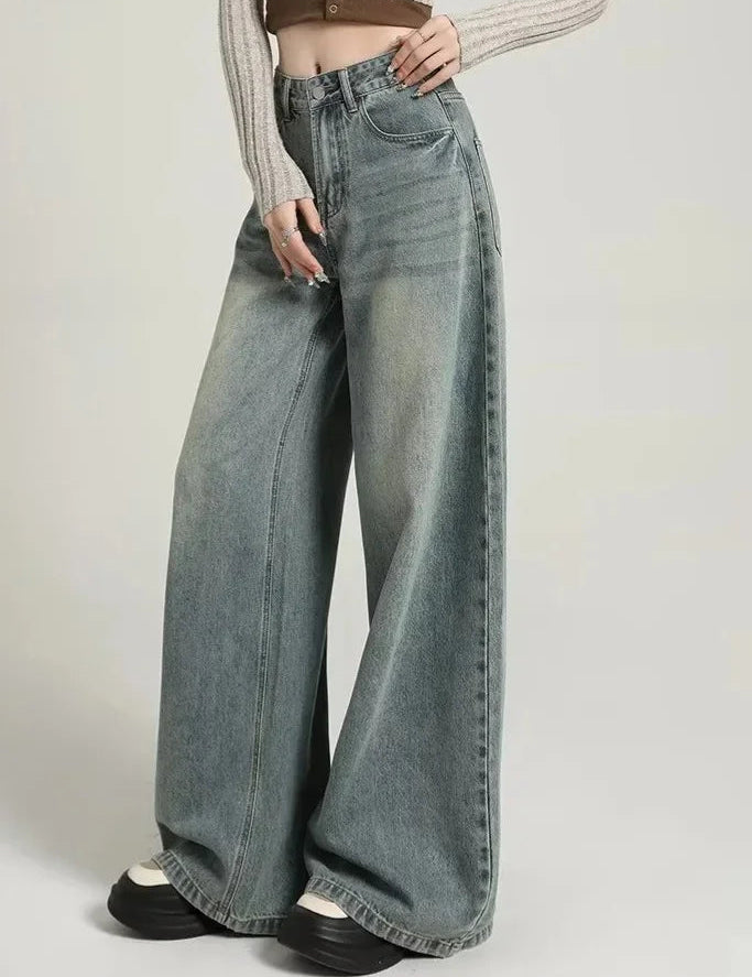Women's Stylish Baggy Jeans | High Waist 0