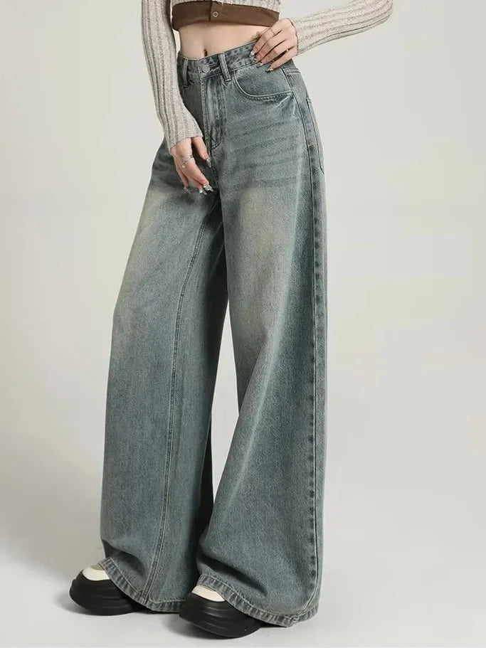 Women's Stylish Baggy Jeans | High Waist 0