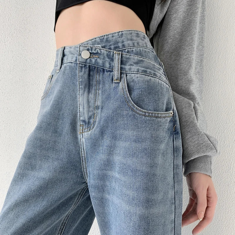 Women's Stylish Mom Jeans | High Waist 4