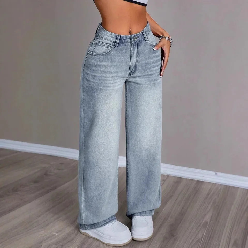 Women's Vintage Mom Jeans | Wide Leg 0