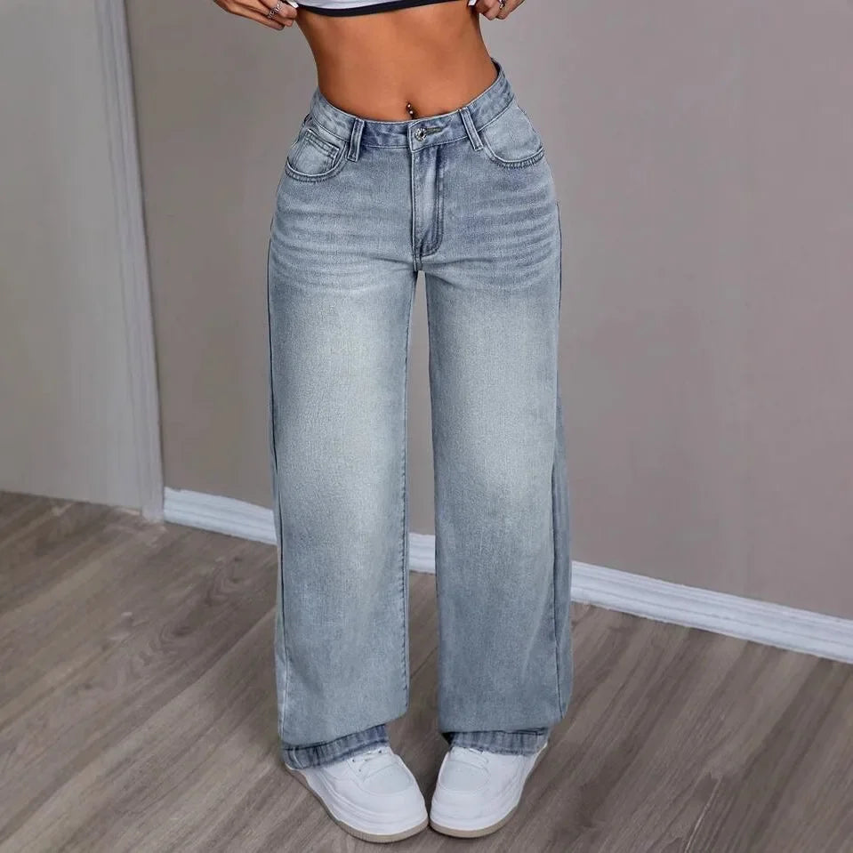 Women's Vintage Mom Jeans | Wide Leg 3
