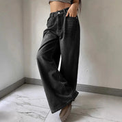 Women's fashionable baggy jeans | wide leg 2